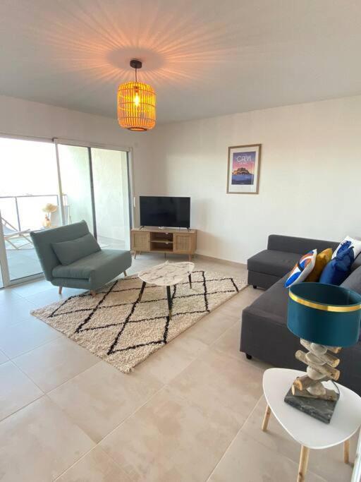 Exceptionnelle Vue Mer Calvi - Piscine - T2 Экстерьер фото